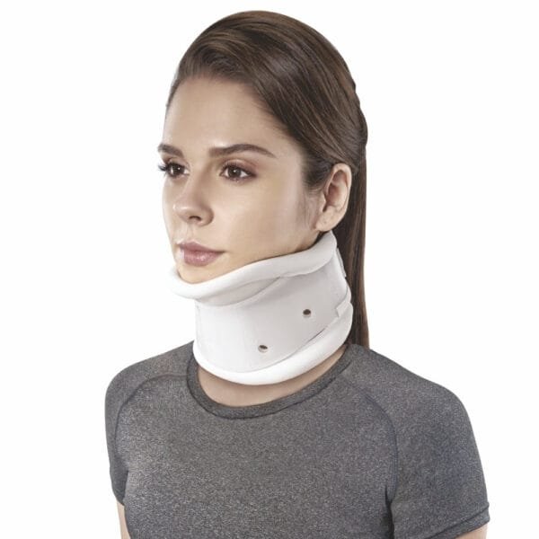 Firm Cervical Collar With Chin Support - Adjustable Height